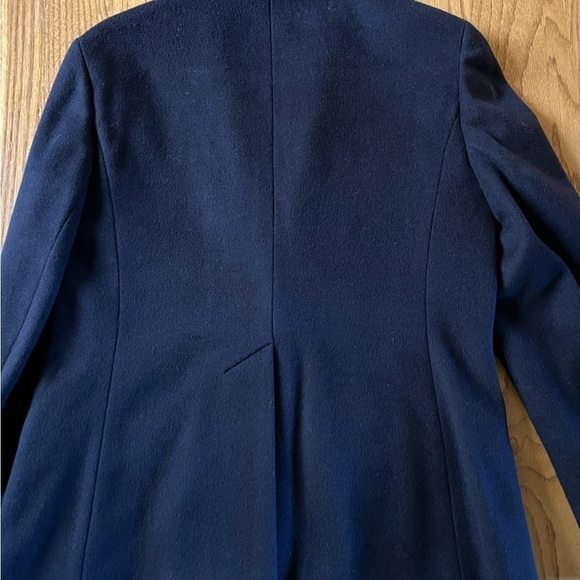 Gleneagles of Scotland cashmere wool blazer size 12 navy blue - Picture 9 of 11